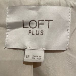Ann Taylor Loft Plus Coat